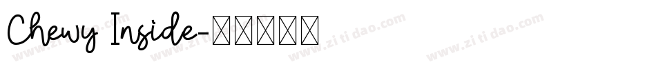 Chewy Inside字体转换